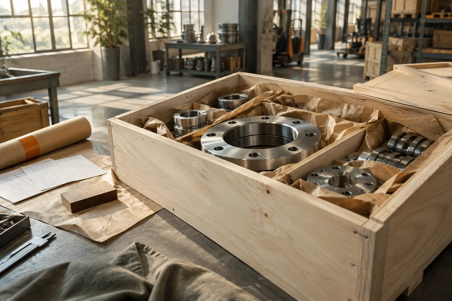 Conceptual materials and products prepared for export